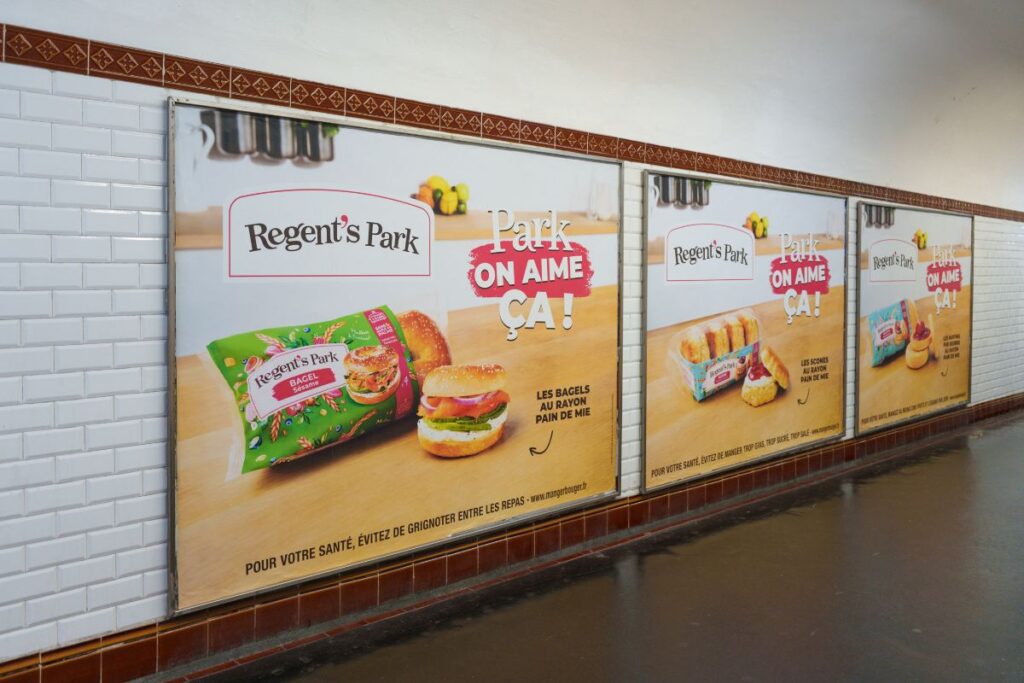 Publicité Regent's Park metro 1