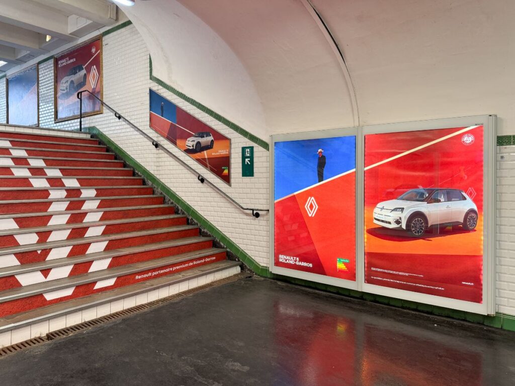 Publicité Renault metro event 1