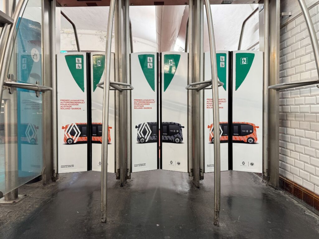 Publicité Renault metro event 3