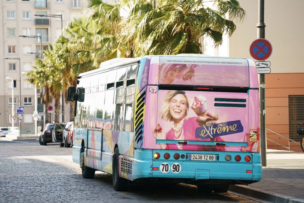 Publicité Extreme Bus 5