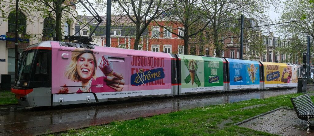 Publicité Extreme Tram 1