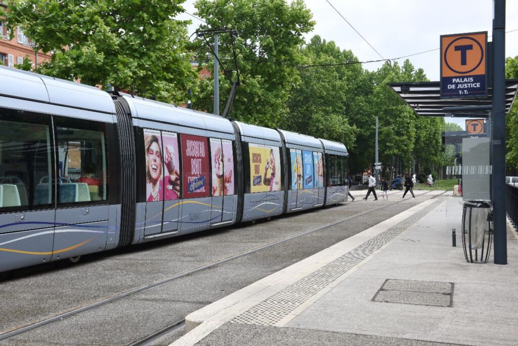 Publicité Extreme Tram 3