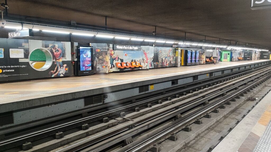 Publicité Mastercard metro event 6