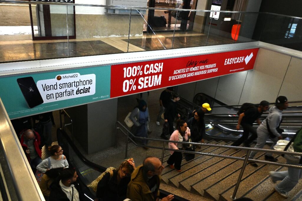 Publicité Event EasyCash Gare Toulouse