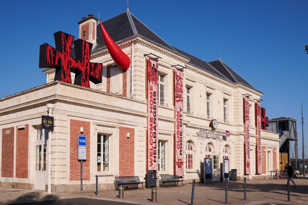 Publicité Event Hellfest Gare Nantes 1