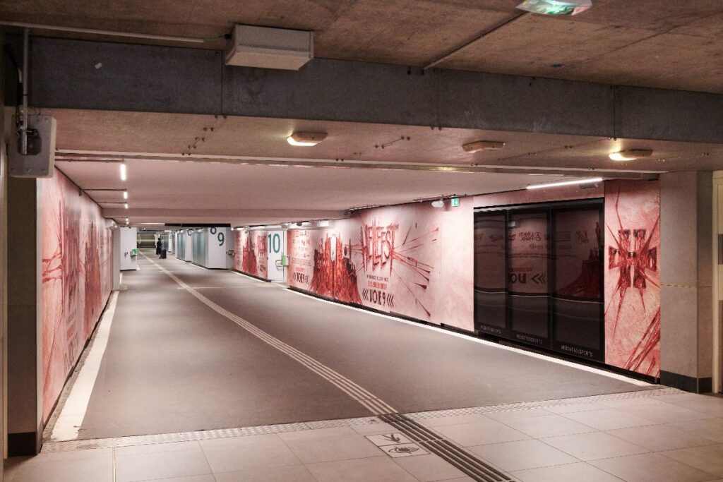 Publicité Event Hellfest Gare Nantes 8