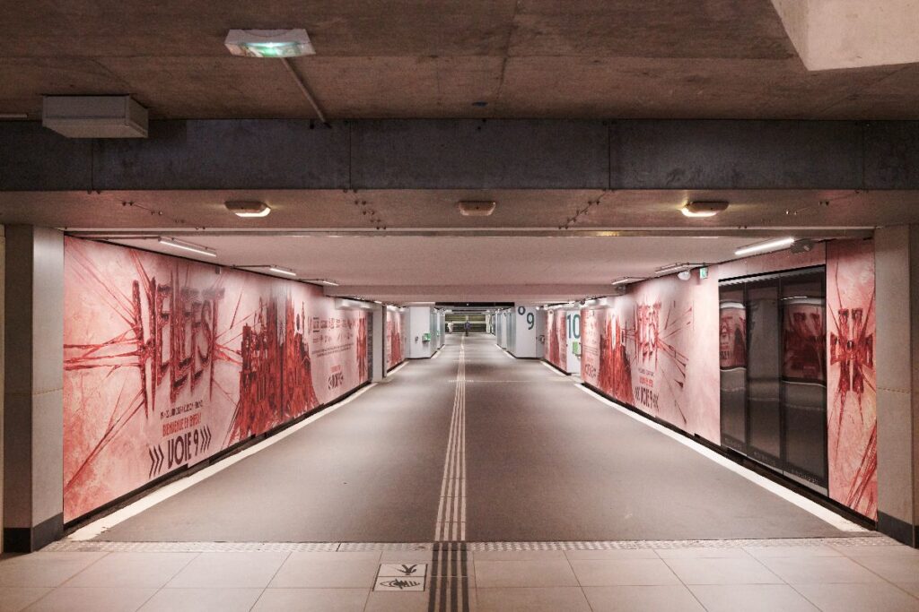 Publicité Event Hellfest Gare Nantes 9